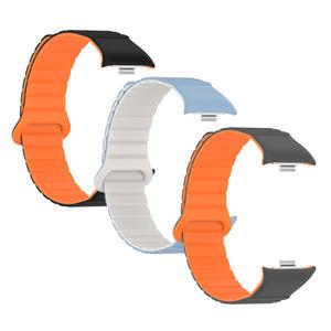 샤오미 레드미 미워치5 4 엠보싱 마그네틱 스트랩 시계줄 밴드