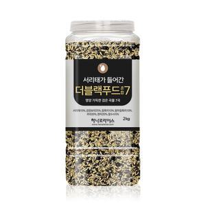 [하나로라이스] 서리태가 들어간 검은곡물, 더블랙푸드 혼합7곡 2kg