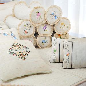 프리미엄 전통수직 삼베베개 삼베방석 열대야 장마철