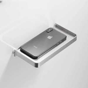 무타공 욕실 선반 거치대 화장실 핸드폰 주방 흡착 다이 휴대폰 드라이기