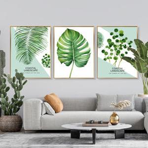 [딘아트] 인테리어 그림 액자 거실 카페 캔버스 식물 꽃 포스터 개업 집들이 선물