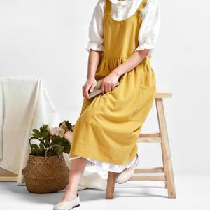 여름용앞치마 어린이집교사 꽃집 네일샵 커피 가벼운 앞치마