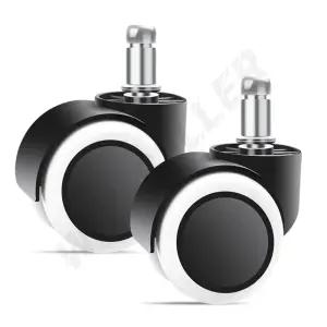 바퀴의자 수리용 교체용 저소음 우레탄바퀴 푸품 부속