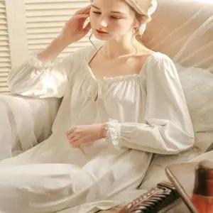 여자 프린세스 파자마 공주원피스 넥셔링 여리핏 잠옷