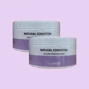 2개 더샘 내추럴 컨디션 아보카도 클렌징 크림 300ml