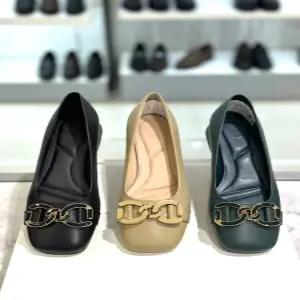 [닥스] 여성 2센치 스퀘러 플랫 드레스 dif410