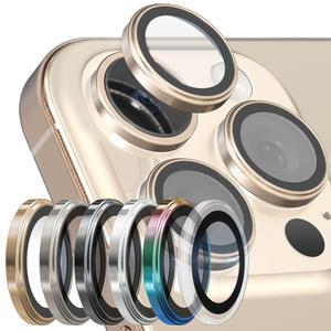 아이폰16 프로 맥스 메탈링 3D 플러스 빛번짐 방지 카메라 렌즈 강화유리