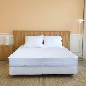 침대 매트리스 라텍스 뚜께 7Cm 지퍼형 완벽 방수 진드기 차단 항균 속커버 슈퍼싱글_110x200x7_BLWSS07