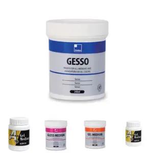 신한아크릴보조제 젯소 240ml/미술/화방/아크릴/보조제/젯소/물감/밑바탕칠/보조/그림용/보조재/기능성