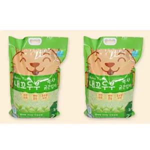 내꼬두부 모래 굵은입자 먼지없음 녹차 20L x2개입 고양이모래 두부모래 묘생모래