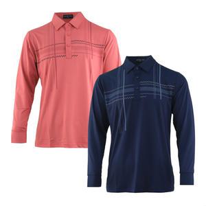 중년 남성 봄 가을 티셔츠 나염 긴팔티