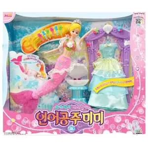 (미미월드) 물속에서 변하는 인어공주 미미 완구 장난감
