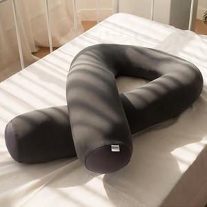 일상곳곳 쫀득 U자형 바디필로우 안고자는 긴베개 롱쿠션