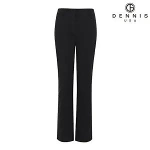 [데니스골프]데니스골프 여성 배색 옆라인 펀칭 세미부츠컷바지_NAOMLPT358