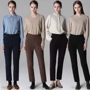 [르오트(LeOT)] 빅밴드 날씬핏 텐션 팬츠(4종택일)-사이즈 55~99까지