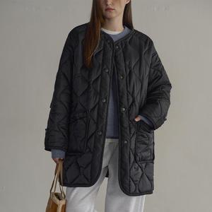 에티모 루즈핏 누빔 점퍼 78385 빅사이즈여성의류