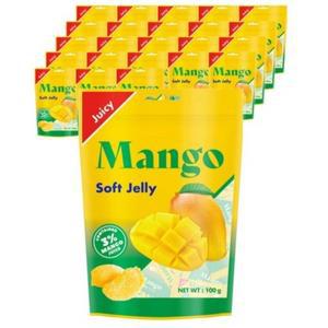 미왕 쥬시망고 젤리 100g x24개
