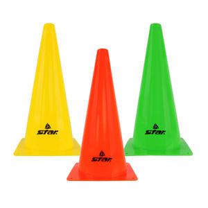 스타스포츠 뉴칼라콘 38cm 3가지색상 선택 축구훈련 연습용 라바콘 반환점 위치표시