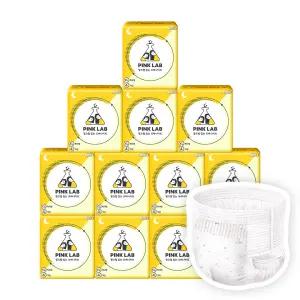 핑크랩 입는오버나이트 팬티형 생리대 특대형 4매입 X12팩