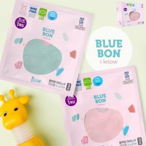 스트랩 일체형 초소형 10매 새부리형 마스크 블루본 미니 썸머라인 코지업 유아 어린이마스크