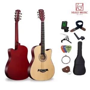 위고뮤직 HUGO-38G 입문용 통기타 연습용 여성용 어린이 38인치 WOOD
