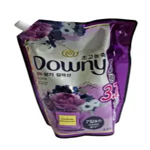 다우니 생화 향기 컬렉션 섬유유연제 미스티크 리필 2.6L 2개