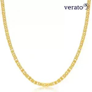 베라토 24K 순금 베이직 데일리 체인 목걸이 1.5g 기본 레이어드 반돈 얇은 여성 여자 줄 18K 장식