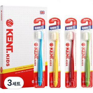 켄트 어린이용 칫솔 4종 + 위생캡 4p 세트 4개입, 3세트 one option