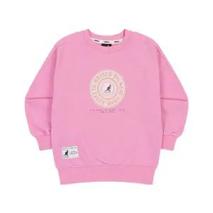 [캉골키즈]캉골 엘피 그래픽 포인트 스 셔츠 RA 0206 핑크