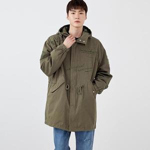 JEEP  빈티지레터링 야상점퍼 JN1JPU106