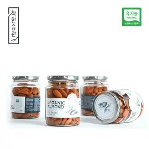 착한습관 유기농 구운 아몬드 180g 4개