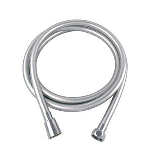 국산 PVC 샤워호스 2M 실버 샤워줄 욕실 화장실 꼬임방지 물때제거 수도