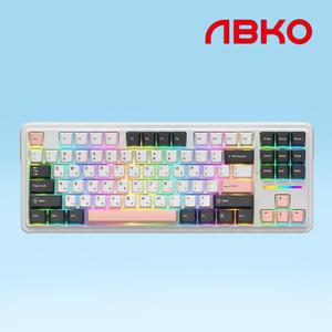 앱코 AK87 3모드 OTEMU 특주축 유무선 기계식 키보드 올리비아 멜론축