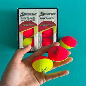 스릭슨 큐스타 디바이드 6구 3피스 무광 반반공 골프공 선물 각인