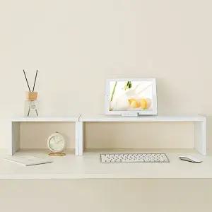 양발이 선반 1단 310 560 인서트 책상정리 피규어 진열대 틈새 화분 받침대 ㄷ자선반 사무실