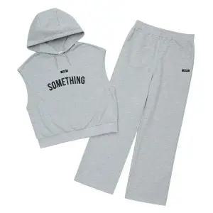 [에스핏]후드조끼 와이드 세트 상하복 SJZ101FKTR05_JJ