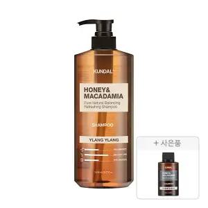 쿤달 네이처 샴푸, 일랑일랑, 1058ml, 1개 + 증정(샴푸 화이트머스크 100ml, 1개)