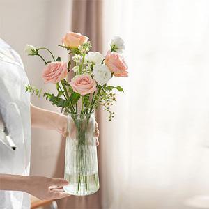 데일리 오브제 원형 유리화병 투명 꽃병 대형 소형 16cm,20cm,22cm,29cm