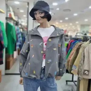 베네통/애플아울렛/그린비아우 자수 포인트 후드 점퍼/BAJPA6511