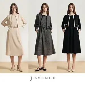 25SS 최신상 투인원 크레이프 자켓 원피스 1종 GRF251F0101OP