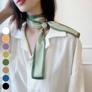 [하프클럽/옷자락]여성 유니크 트위스트 꼬임 봄 쁘띠 롱 스카프