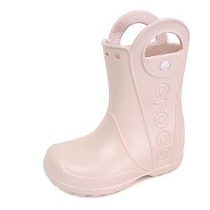 [크록스] 키즈 핸들잇 유아 아동 토들러 레인부츠 장화 장마 핑크 211056-6UR