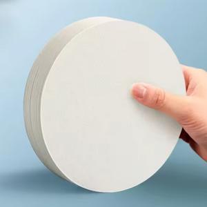 미니 수채화 종이 드로잉 종이카드 도화지 50P 12cm원형