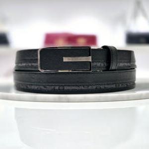 [루이까또즈] 루이까또즈 남성 자동 정장벨트 BR1MG03BL