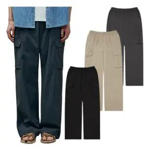 [행텐][모다부평]공용 올밴딩 카고 와이드 팬츠10520-050-403-41_BP