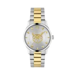 구찌 YA1264074 G타임리스 남성 메탈 쿼츠 38mm