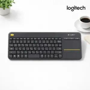 로지텍코리아 K400 Plus Wireless 터치패드 무선 키보드 정품