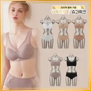 [최초가 179 900원] 에센셜 누디 브라팬티 런닝형 5세트