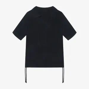 [롯데백화점]씨 카라 사이드 셔링 반팔 니트 SKUCD2924