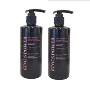 킹스파워샴푸 300ml 2개 킹스파워 블랙 염색 폴리페놀 샴푸 단백질 흰머리 커버